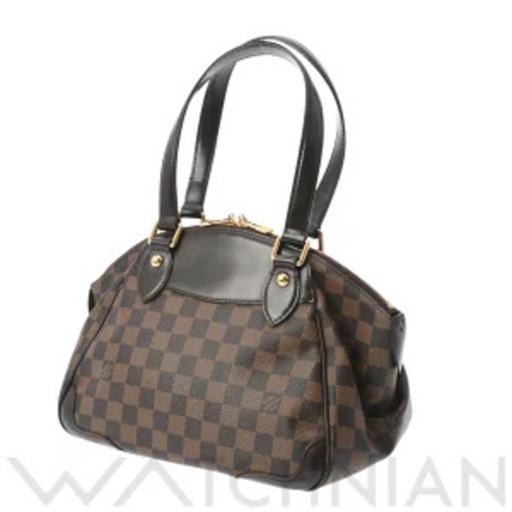 Louis Vuitton Damier Verona Tote Bag Brown Canvas Handbag